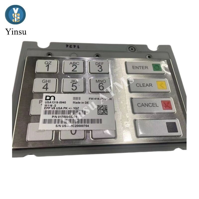 ATM DN200/400/450용 기존 Diebold Nixdorf EPPV8 키패드